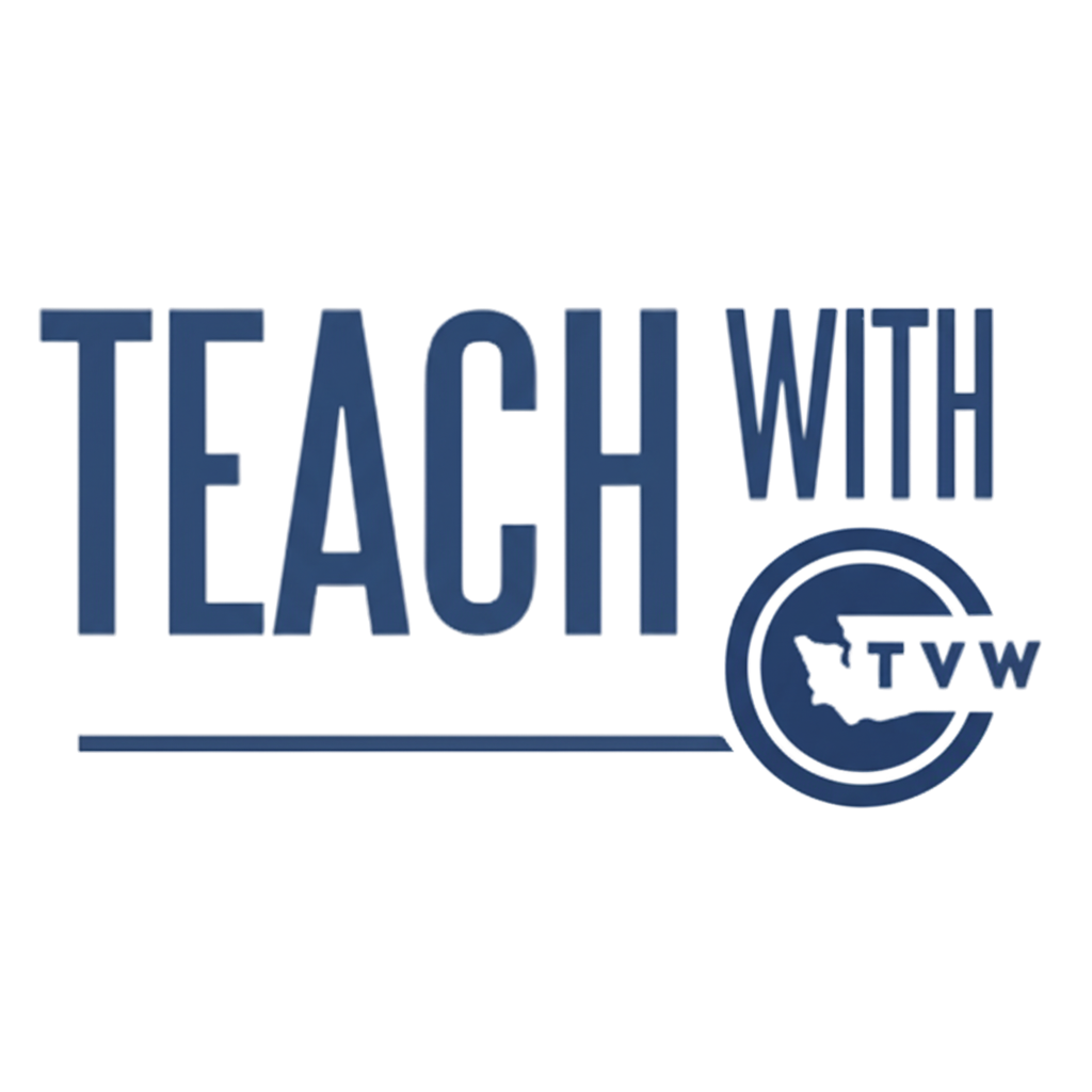 Teach with TVW Logo